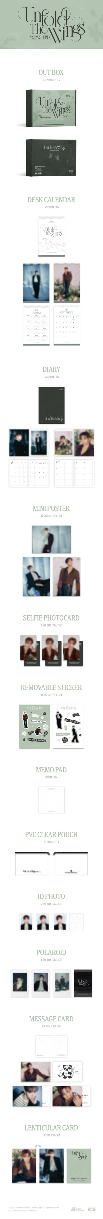 JUN.K  2026 SEASON'S GREETINGS [Unfold The Wings] (+ Pre-Order Gift)