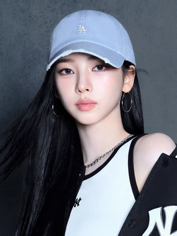 [Aespa Karina, Ive Gaeul & TWS Pick] 26SS MLB Vintage Nano Unstructured Ball Cap LA Dodgers