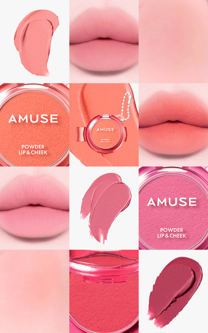 [Ive Wonyoung Pick] Amuse Powder Lip & Cheek