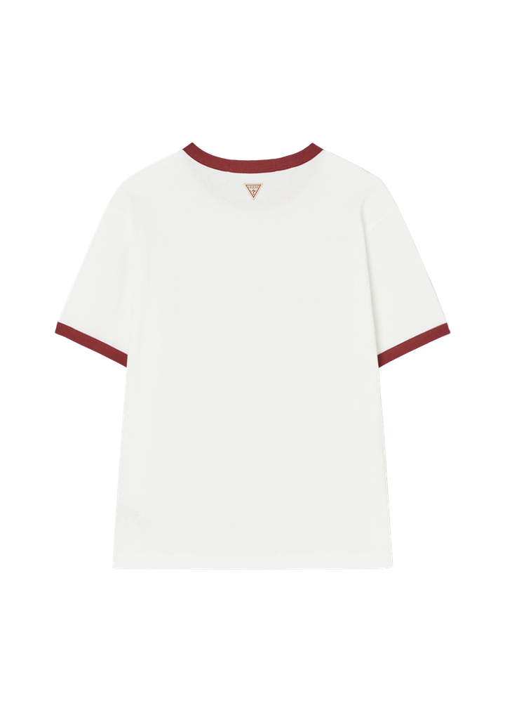 [Straykids Hyunjin Worn] 26 Summer Guess Unisex Star Ringer Short Sleeve T-shirt