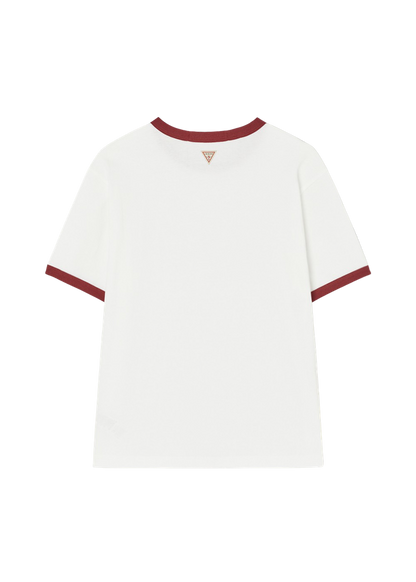 [Straykids Hyunjin Worn] 26 Summer Guess Unisex Star Ringer Short Sleeve T-shirt