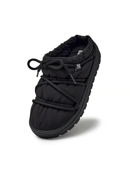 [Aespa Karina Pick] MLB Plush Padded Mule Lace Boston Red Sox