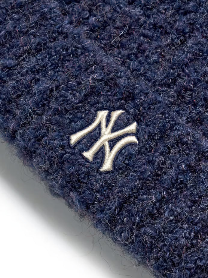 [Karina Pick] 25FW MLB Plush Meow Beanie New York Yankees