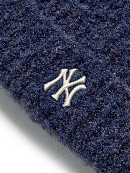[Karina Pick] 25FW MLB Plush Meow Beanie New York Yankees