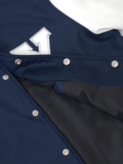 Yonsei University Signature Lightweight Baseball Jacket - Navy