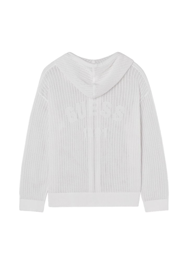 [Straykids Hyunjin Worn] 26 Summer Guess Unisex Crochet Sweater Zip-Up