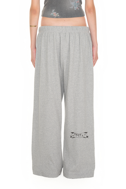 Toomuchtax Printed Waffle Pants