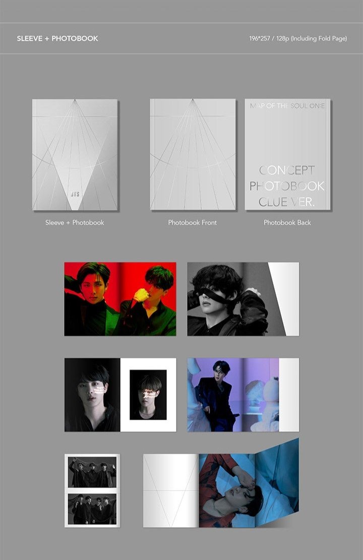 BTS MAP OF THE SOUL ON:E - Concept Photobook