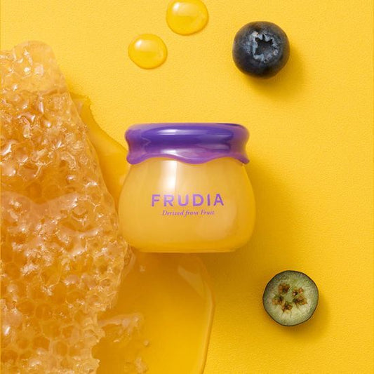 [Tight lips/deep moisture] Frudia Blueberry Hydrating Honey Lip Balm 10ml