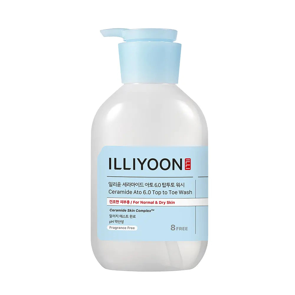 [Monchhichi Limited Edition] ILLIYOON Ceramide Ato 6.0 Top-to-Toe Wash with Gift