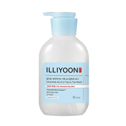 [Monchhichi Limited Edition] ILLIYOON Ceramide Ato 6.0 Top-to-Toe Wash with Gift