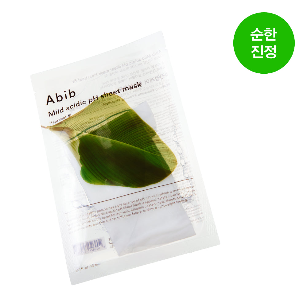 [Illit Wonhee Pick] Abib pH-Fit Sheet Mask 10 Sheets