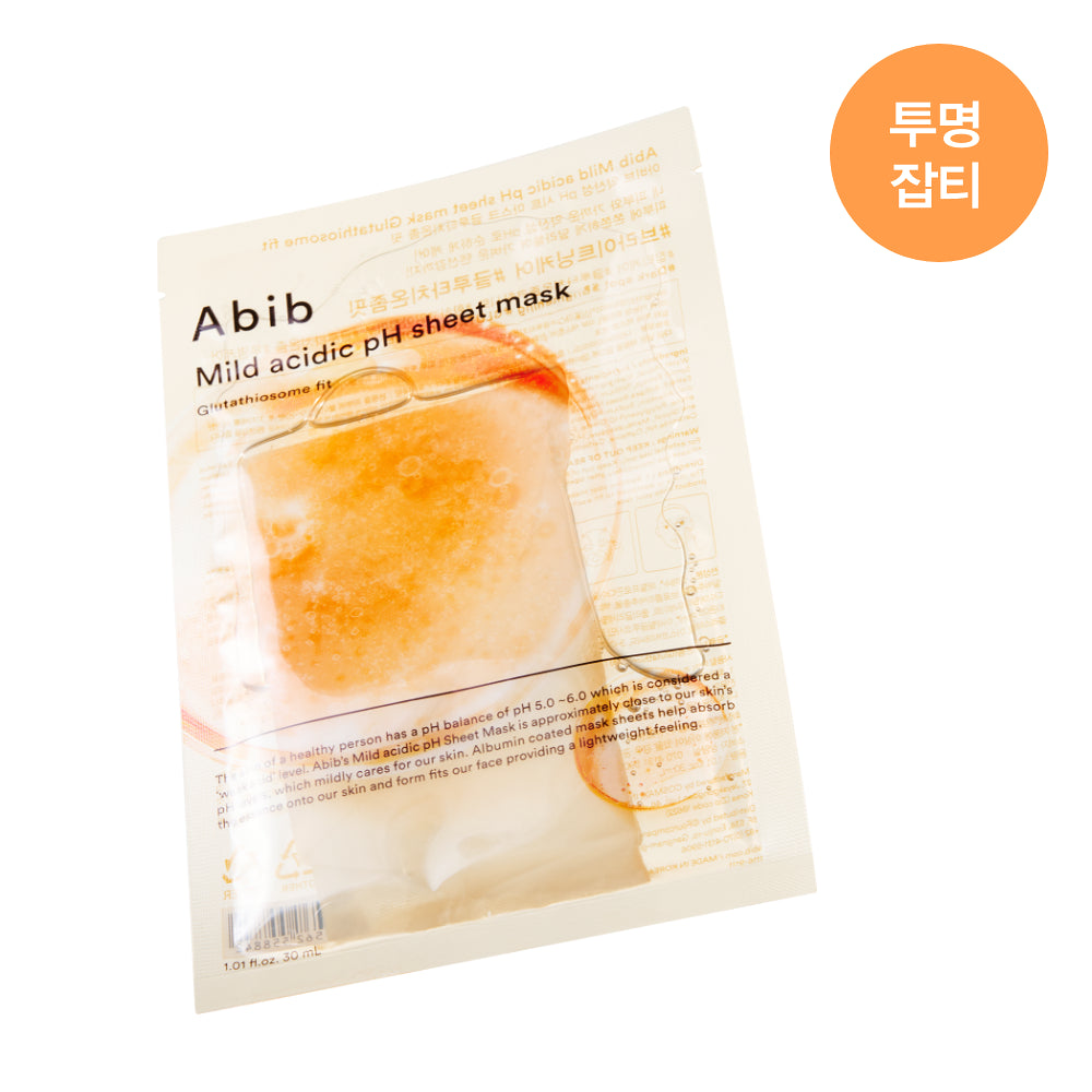 [Illit Wonhee Pick] Abib pH-Fit Sheet Mask 10 Sheets