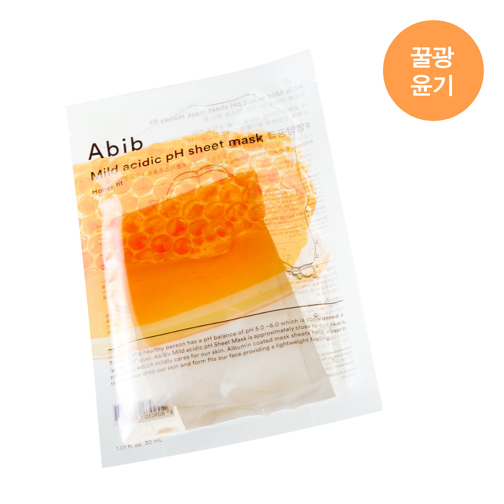 [Illit Wonhee Pick] Abib pH-Fit Sheet Mask 10 Sheets