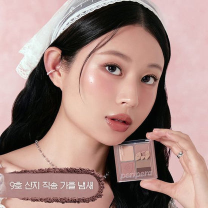 [Pink Haguma] Peripera Ink Pocket Shadow Palette