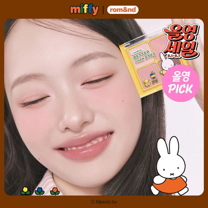 Rom&nd | Miffy Better Than Eyes with Gift (Keyring Brush)