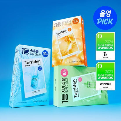 [1st Place Winner] Torriden Mask 10 sheets