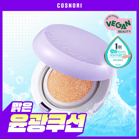 [Clear Radiant Cushion] Cosnori Panthenol Vegan Glow Cushion