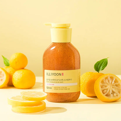 [Monchhichi Limited Edition] ILLIYOON Fresh Moisture Scrub Wash with Gift