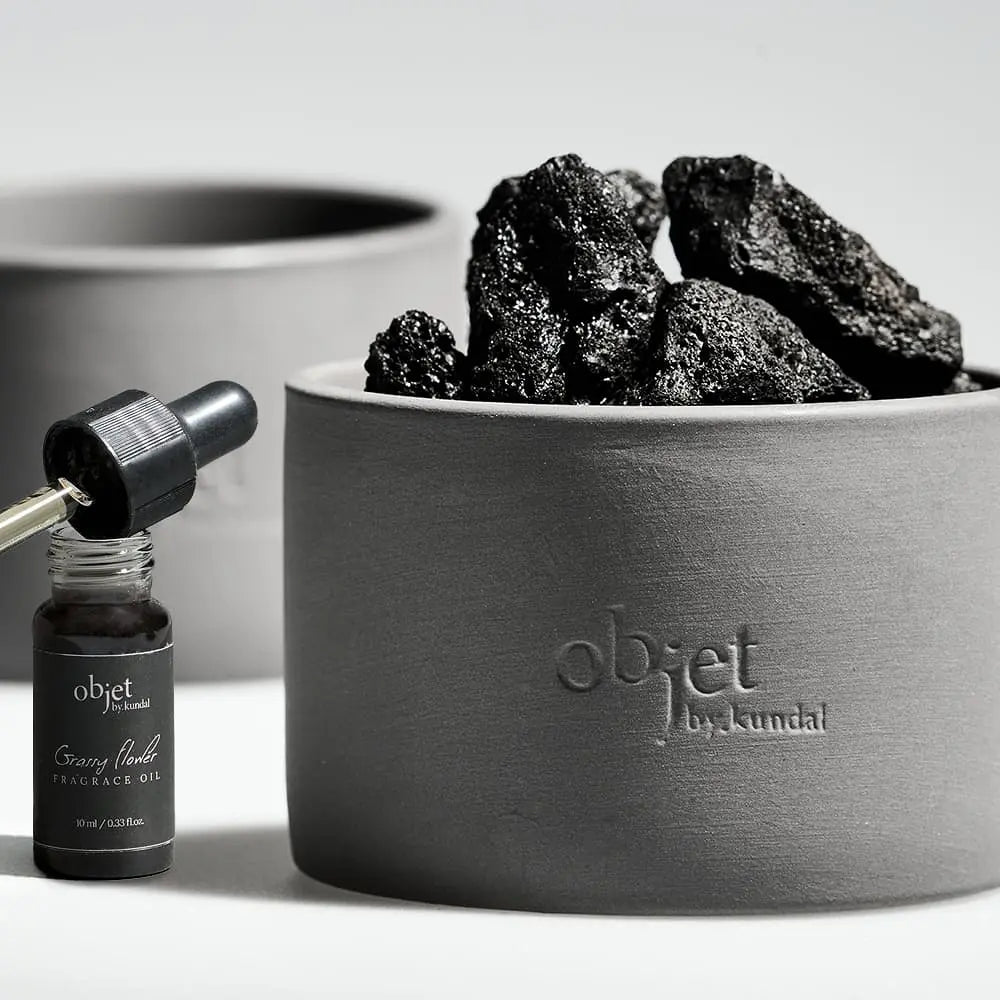 Objet by Kundal Perfume Volcanique Stone Diffuser with Gift (+ Ribbon Bunny Keyring)