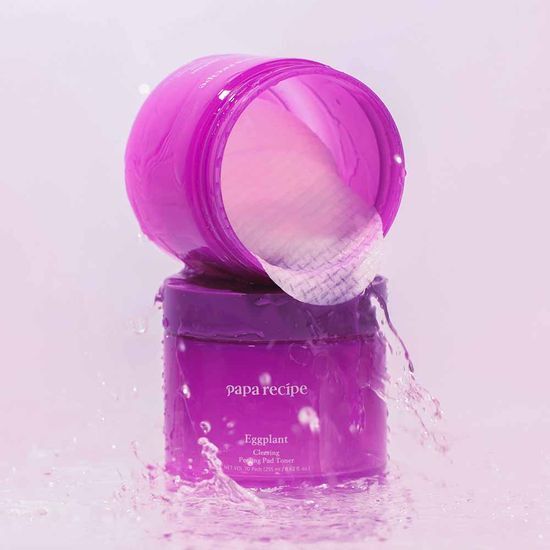 [Day6 Sungjin Pick] Papa Recipe Eggplant Clearing Moisture Exfoliating Peeling Pad Toner (70 Sheets)