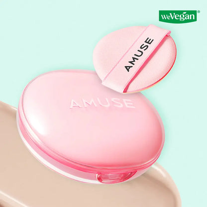 [Ive Wonyoung Pick] Amuse Dew Power Vegan Cushion SPF50+ PA++++  (Product + Refill)