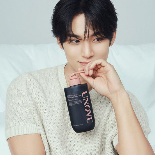 [Seventeen Mingyu Pick] UNOVE  Deep Damage Repair Shampoo 500g (Protein Ampoule Shampoo)
