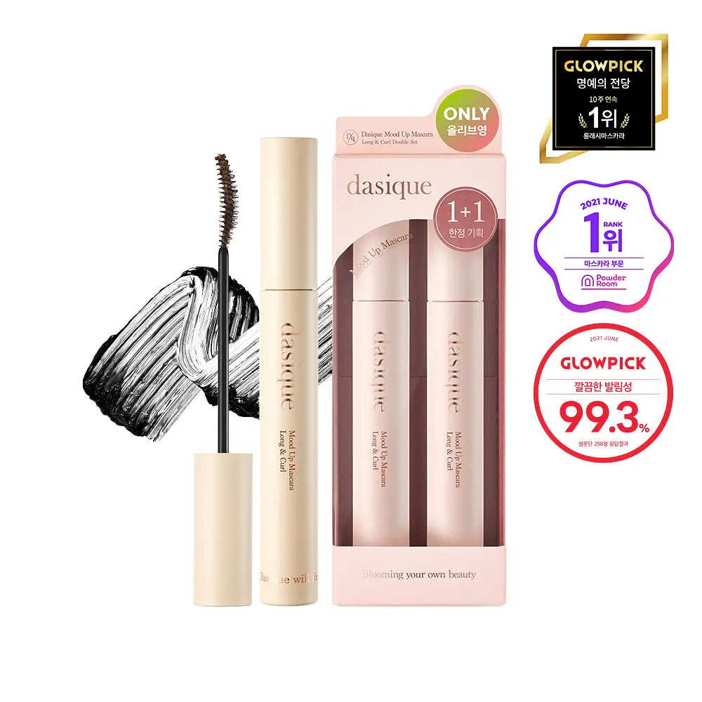Dasique Mood Up Mascara Long & Curl with Gift (1+1)
