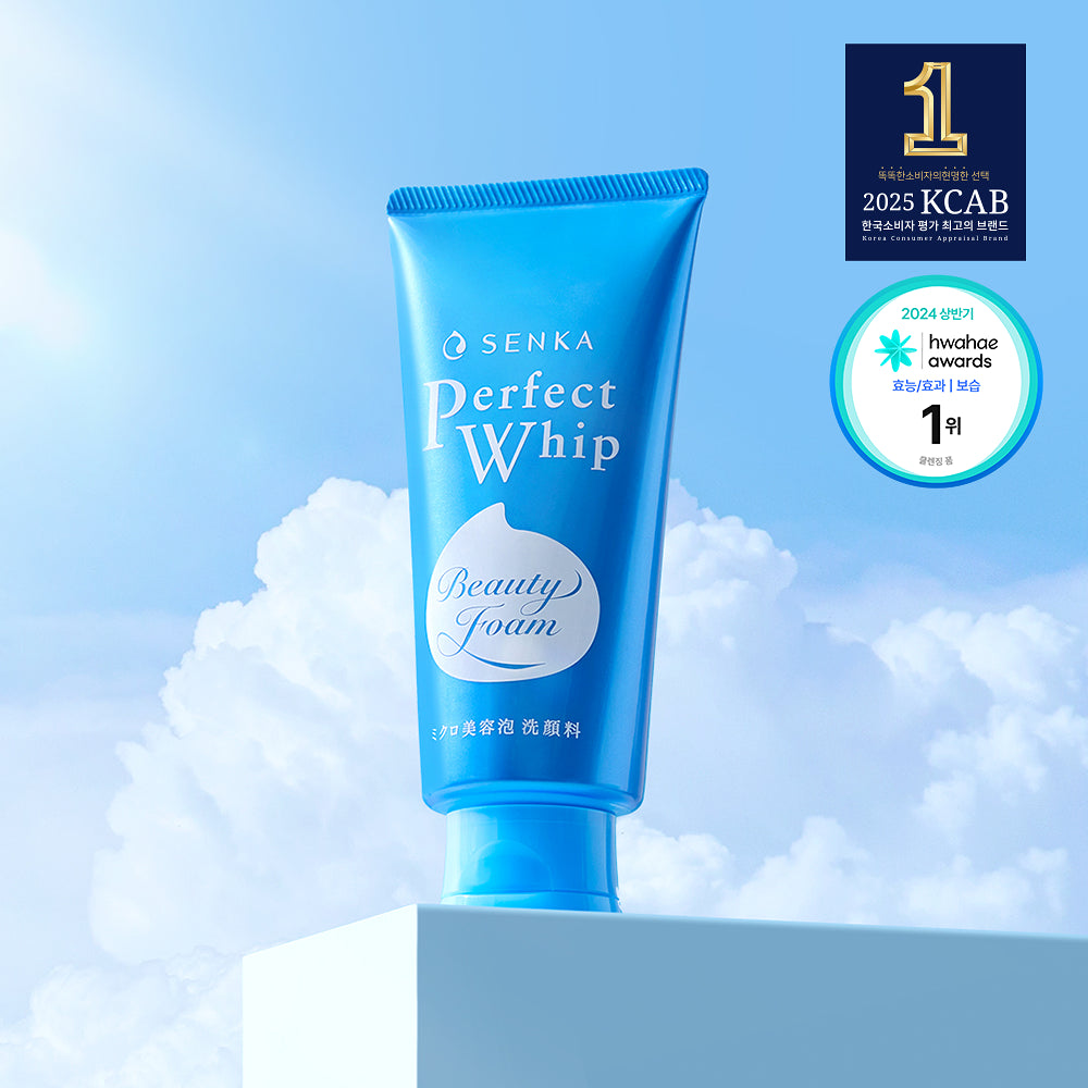 [Bts Jimin & Aespa Giselle Pick] Senka Perfect Whip Facial Wash 120g