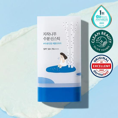 [Instant Cooling] Round Lab Birch Moisture Sun Stick 19g