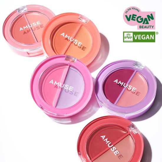 [Ive Wonyoung Pick]  Amuse Lip and Cheek Healthy Balm