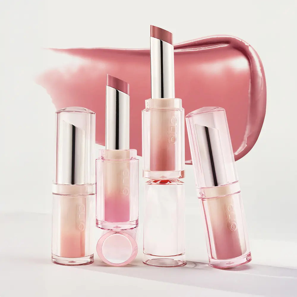 [Milk Tea Edition] Clio Crystal Glam Balm 3.2g with Gift 1 Mini Lip Balm
