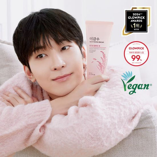 [SVT Wonwoo Pick] The Face Shop Migamsu Rice Water Bright Cleansing Foam 150ml