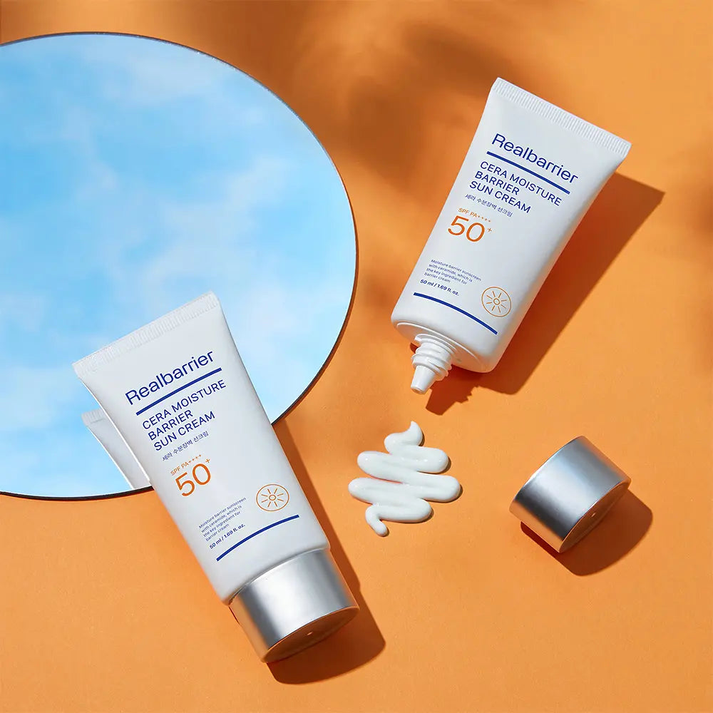 [Seventeen Joshua Pick] Real Barrier Cera Moisture Barrier Sunscreen 50ml with Gift (1+1 Promotion)