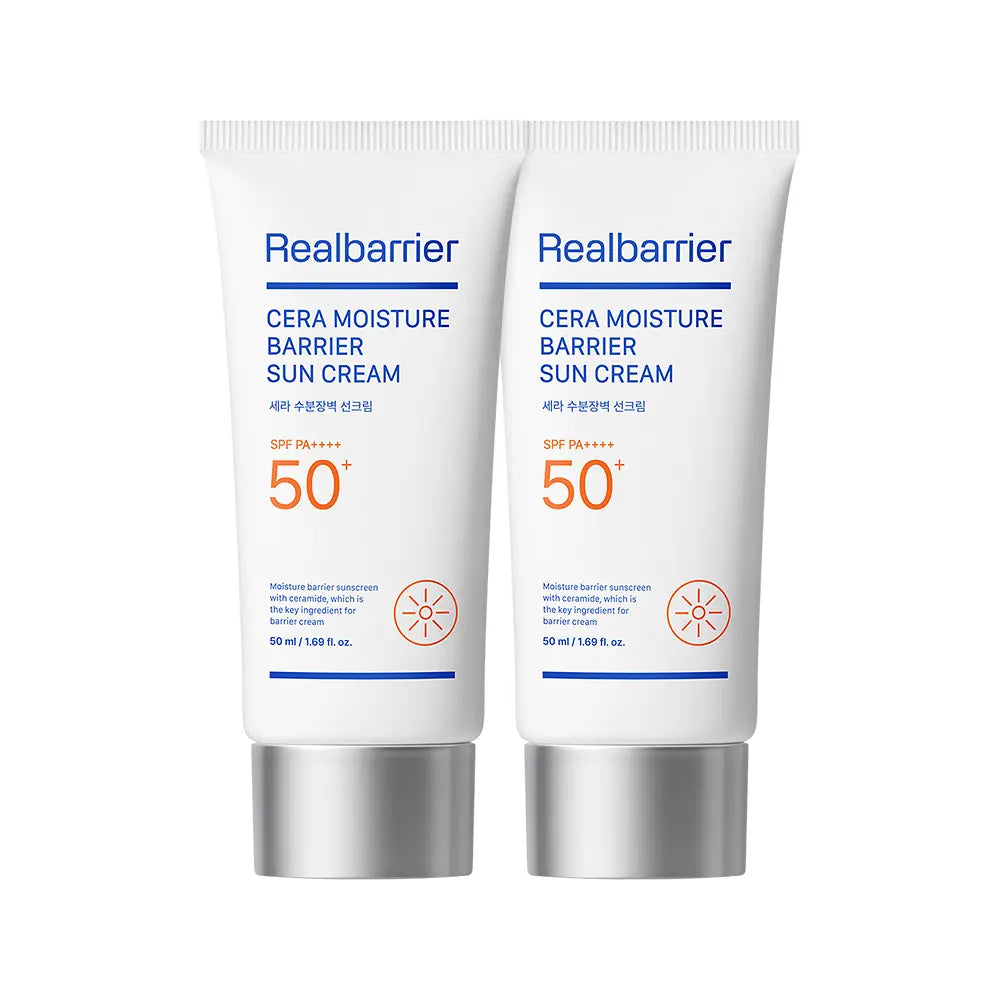 [Seventeen Joshua Pick] Real Barrier Cera Moisture Barrier Sunscreen 50ml with Gift (1+1 Promotion)