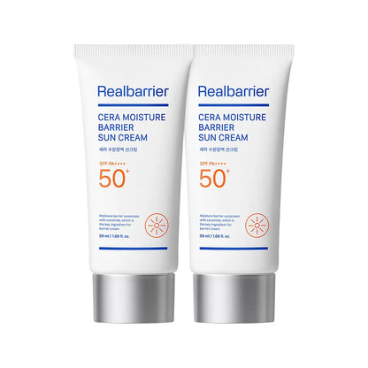 [Seventeen Joshua Pick] Real Barrier Cera Moisture Barrier Sunscreen 50ml with Gift (1+1 Promotion)