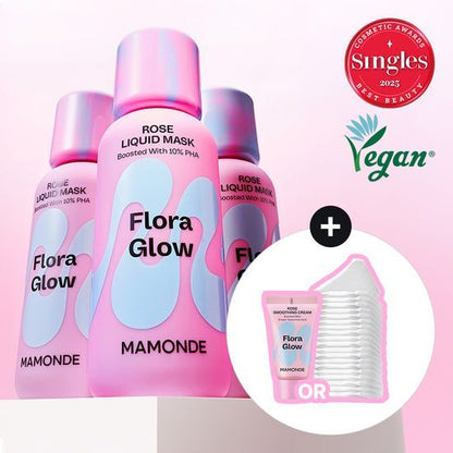 [Aespa Winter Pick] Mamonde Flora Glow Rose Liquid Mask 80ml Plan