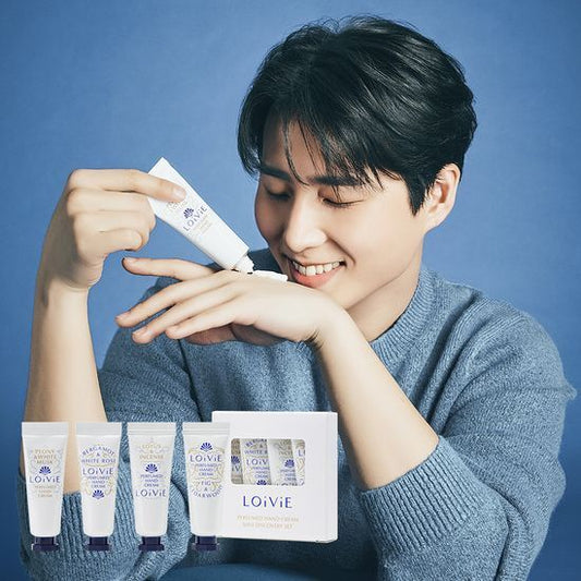 [Day6 Young K Pick ] Loivie Perfumed Hand Cream Mini Discovery Set (10ml*4ea)
