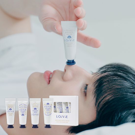 [Day6 Young K Pick ] Loivie Perfumed Hand Cream Mini Discovery Set (10ml*4ea)