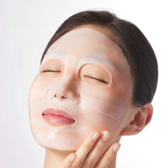 [Hydrogel Mask] Mamonde Flora Glow Rose Marble Pack 1 Sheet