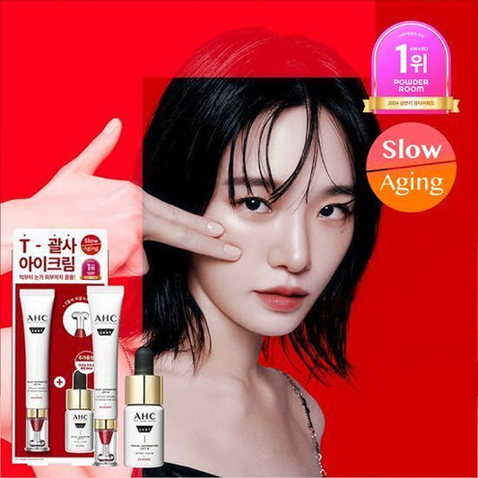[Park Gyu-young Pick] AHC Pro Shot Colla Juvenation Eye Cream For Face 30ml (+ Serum 10ml)