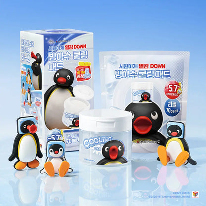 Pingu X Cellfussion C Post Alpha Cooling Pad 70 Sheets with Gift (Check the option)