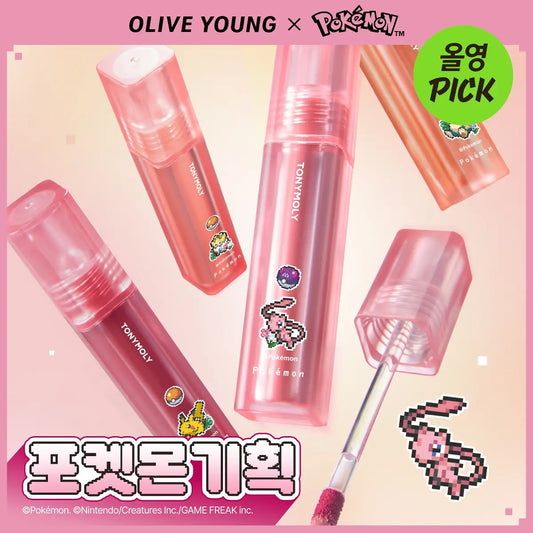 [Pokémon Edition] Tony Moly Perfect Lips Shocking Lip Tint