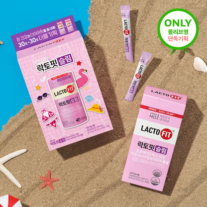 [Pokemon Edition] Lacto-Fit Slim 30 Packs with Gift