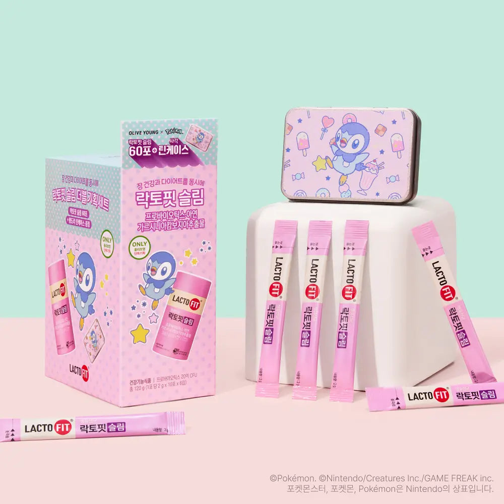 [Pokemon Edition] Lacto-Fit Slim 30 Packs with Gift