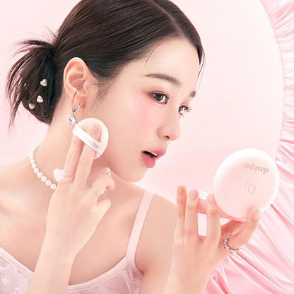 Dasique Water Dewy Gel Cushions (+2 Round Puff Gift)