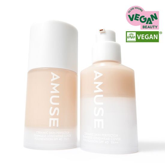 [Ive Wonyoung Pick] Amuse Ceramic Skin Perfector Foundation