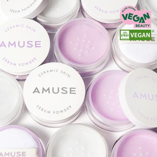 [Ive Wonyoung Pick] Amuse Ceramic Skin Sebum Powder