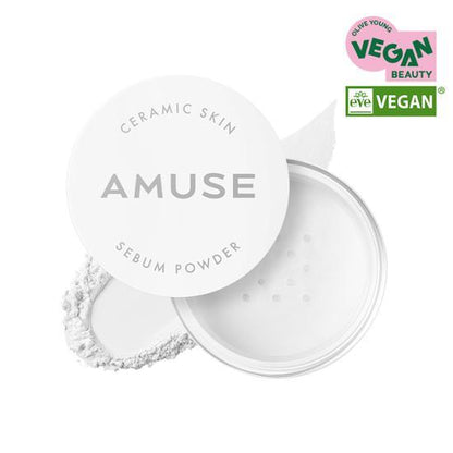 [Ive Wonyoung Pick] Amuse Ceramic Skin Sebum Powder