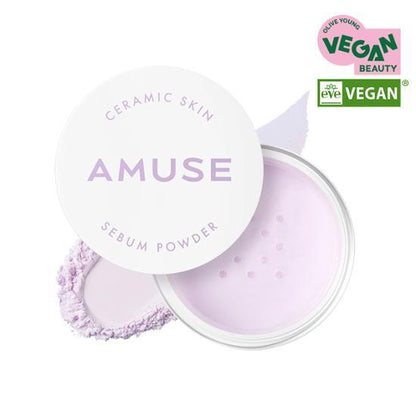 [Ive Wonyoung Pick] Amuse Ceramic Skin Sebum Powder